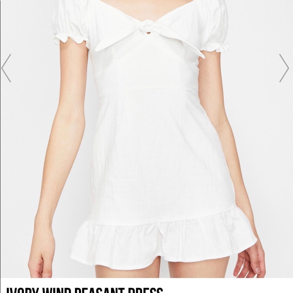 Dollskill “Ivory winds peasant dress”